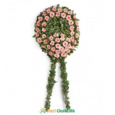 Pembe Cenaze Çelengi 